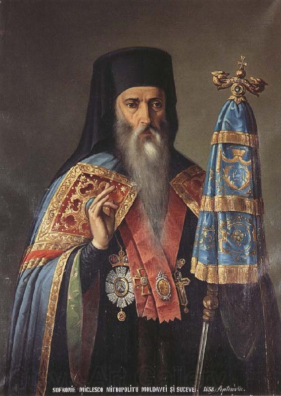 Nicolae Grigorescu The Metropolitan Bishop Sofronie Miclescu Norge oil painting art